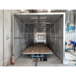 PALLET LINE IR LAMPS OVEN ROOM